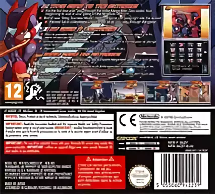 Image n° 2 - boxback : MegaMan Zero Collection